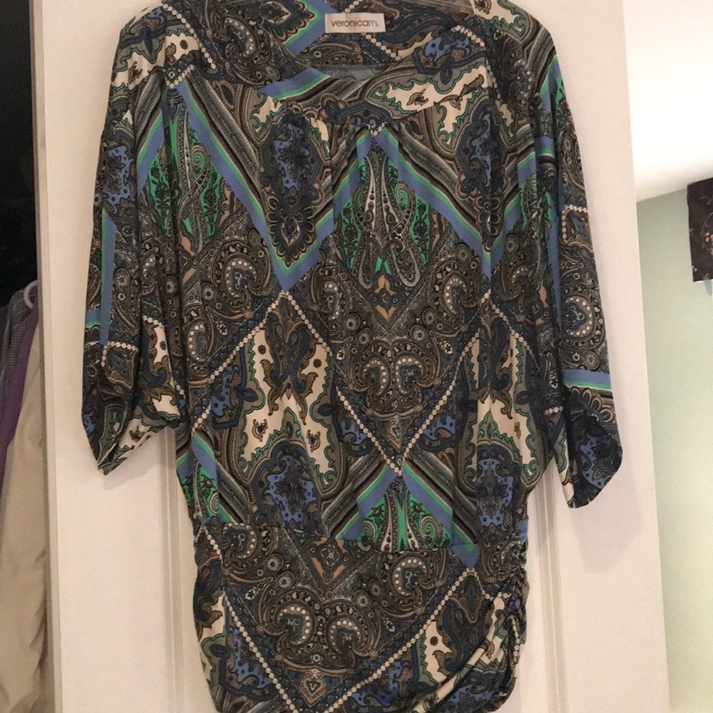 Paisley top.